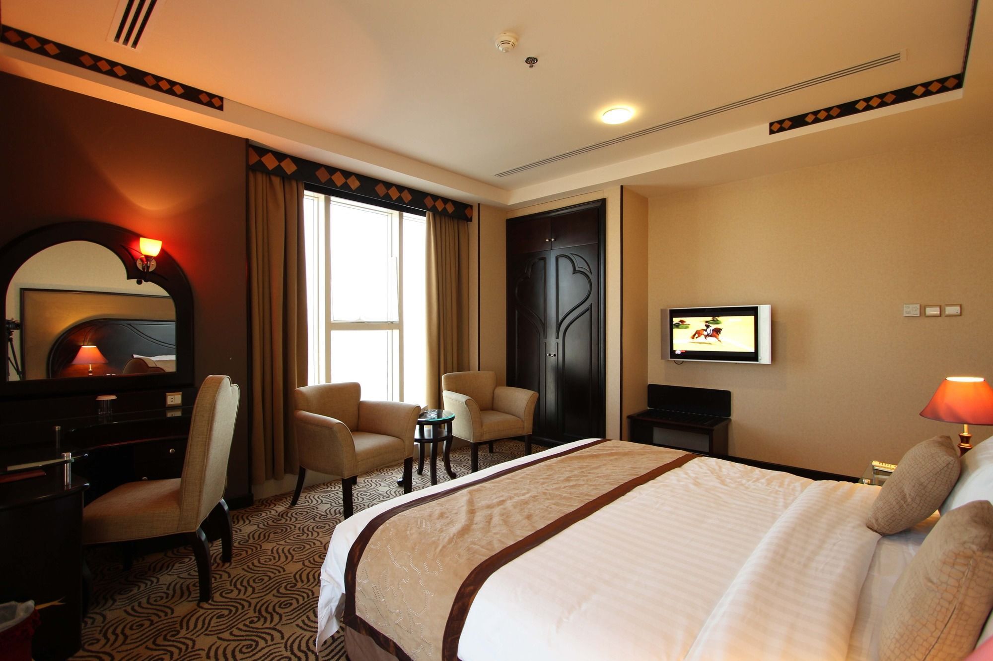 Awaliv International Hotel Ta'if Zewnętrze zdjęcie A room at the hotel